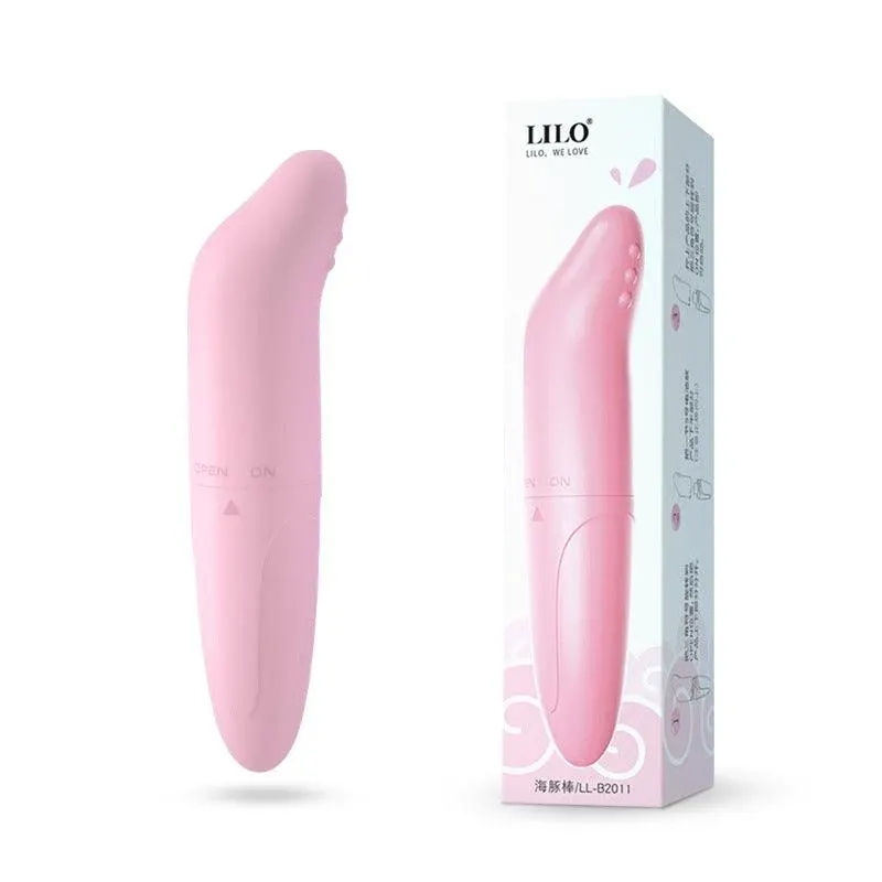 LILO海豚迷你女用震动自慰棒G点按摩震动棒
