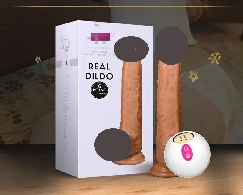 泰山自动伸缩摇摆震动加温仿真假阳具