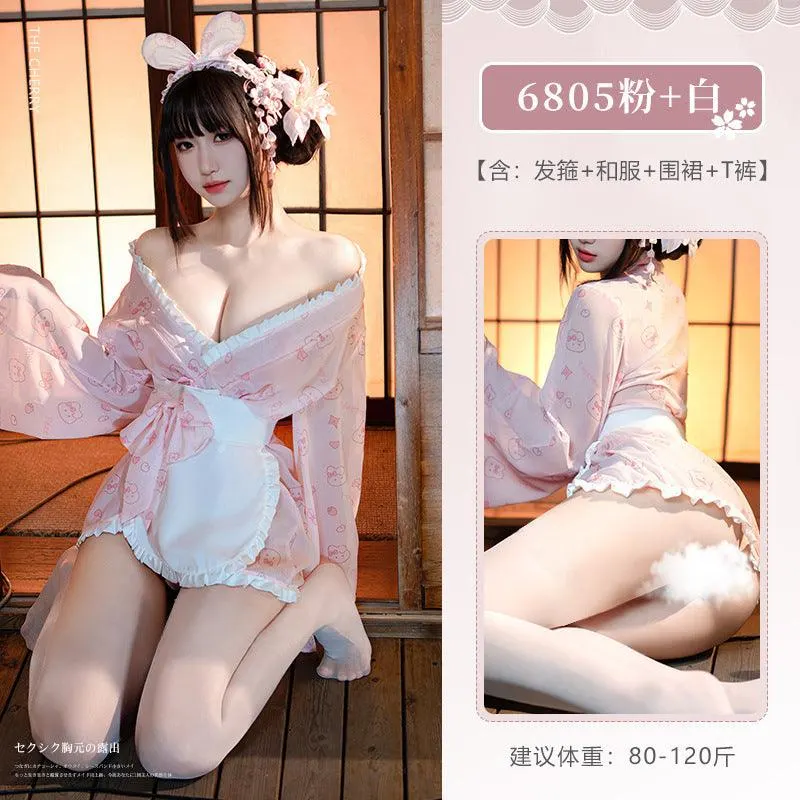 糯糯小兔叽私房印花和服（code:F87）