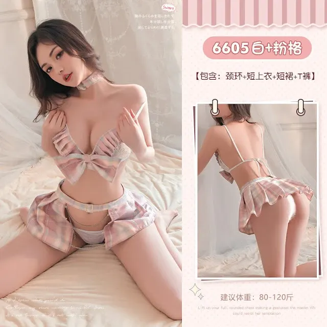 情趣内衣性感甜美学姐套餐（52）